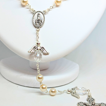 Cargar imagen en el visor de la galería, Angel Rosary – Apparitions of Our Lady of Fatima with Terra de Fátima Relic