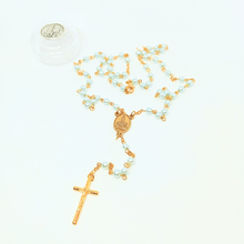 Cargar imagen en el visor de la galería, Blue Pearl Rosary