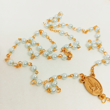 Cargar imagen en el visor de la galería, Blue Pearl Rosary