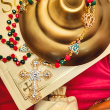 Load image into Gallery viewer, Christmas Rosary - Christmas Tree