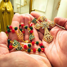 Load image into Gallery viewer, Christmas Rosary - Christmas Tree
