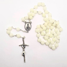 Cargar imagen en el visor de la galería, Glow in the Dark - Rose Scented - Apparitions of Our Lady of Fatima Rosary