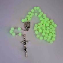 Cargar imagen en el visor de la galería, Glow in the Dark - Rose Scented - Apparitions of Our Lady of Fatima Rosary