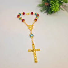 Load image into Gallery viewer, Holy Family and Holy Spirit Crystal Decade Rosary