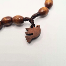 Cargar imagen en el visor de la galería, Holy Spirit Wood Rosary of Fatima