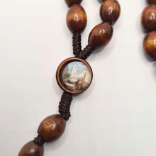 Cargar imagen en el visor de la galería, Holy Spirit Wood Rosary of Fatima