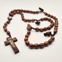 Cargar imagen en el visor de la galería, Holy Spirit Wood Rosary of Fatima