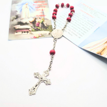 Load image into Gallery viewer, How to pray the Rosary - Rose Scented Decade Rosary