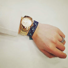 Cargar imagen en el visor de la galería, Pulsera de tela Camino de Fátima