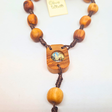 Cargar imagen en el visor de la galería, Olive Wood Decade Rosary - Apparitions of Our Lady of Fatima