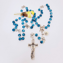 Cargar imagen en el visor de la galería, Pope Francis Blue Rosary