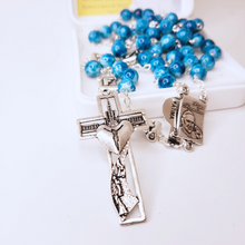Cargar imagen en el visor de la galería, Pope Francis Blue Rosary
