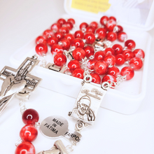 Cargar imagen en el visor de la galería, Pope Francis Red Rosary