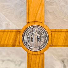 Load image into Gallery viewer, Saint Benedict Wall Crucifix