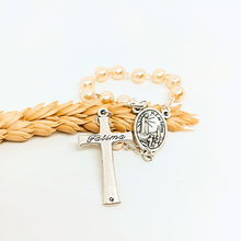 Cargar imagen en el visor de la galería, Saint Christopher Pearl Decade Rosary