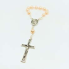 Cargar imagen en el visor de la galería, Saint Christopher Pearl Decade Rosary