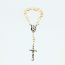 Cargar imagen en el visor de la galería, Saint Christopher Pearl Decade Rosary