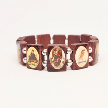 Cargar imagen en el visor de la galería, Saints Wood Bracelet
