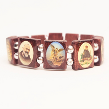 Cargar imagen en el visor de la galería, Saints Wood Bracelet