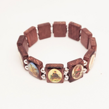 Cargar imagen en el visor de la galería, Saints Wood Bracelet
