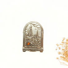 Load image into Gallery viewer, Terra of Fatima - Apparitions of Our Lady of Fatima - Metal Plaque