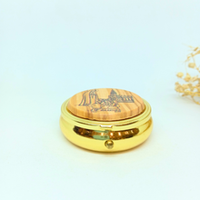 Cargar imagen en el visor de la galería, Wood - Pill / Rosary / Wafer Box - Apparitions of Our Lady of Fatima
