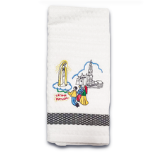 Cargar imagen en el visor de la galería, Apparitions of Our Lady of Fatima - Kitchen Cloth