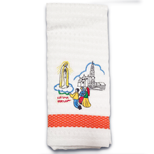 Cargar imagen en el visor de la galería, Apparitions of Our Lady of Fatima - Kitchen Cloth