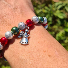 Cargar imagen en el visor de la galería, Christmas Bracelet - Red and Green