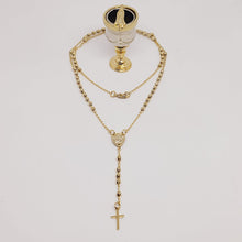 Cargar imagen en el visor de la galería, Gold Bath Chalice with Rosary