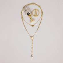 Cargar imagen en el visor de la galería, Gold Bath Chalice with Rosary