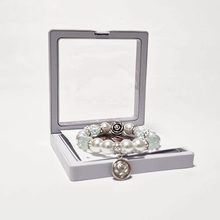 Cargar imagen en el visor de la galería, Holy Family Silver Blue Bracelet