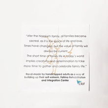 Cargar imagen en el visor de la galería, Holy Family Silver Blue Bracelet