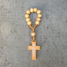 Cargar imagen en el visor de la galería, Mini Decade Rosary - Woodwork