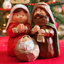 Load image into Gallery viewer, Detailed Colored Nativity Set | 2.17'' | 5.5cm