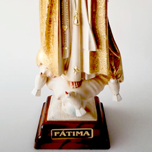Cargar imagen en el visor de la galería, Our Lady of Fatima - Golden Special Edition - 11.8'' | 30cm