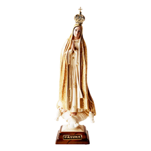 Cargar imagen en el visor de la galería, Our Lady of Fatima - Golden Special Edition - 11.8'' | 30cm