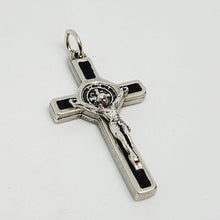 Cargar imagen en el visor de la galería, Saint Benedict Cross Black