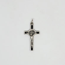 Cargar imagen en el visor de la galería, Saint Benedict Cross Black
