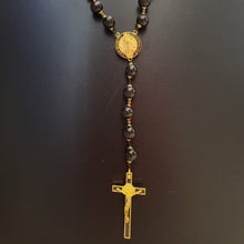 Load image into Gallery viewer, Wall Rosary - Saint Benedict