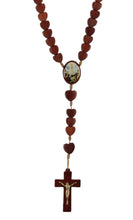 Cargar imagen en el visor de la galería, Wood Rosary - Dedicated to Alzheimer's patients