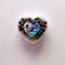 Cargar imagen en el visor de la galería, Centennial Black & Gold Murano Rosary