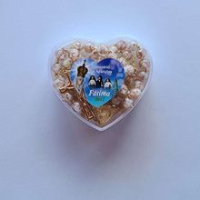 Cargar imagen en el visor de la galería, Centennial Cream & Gold Murano Rosary