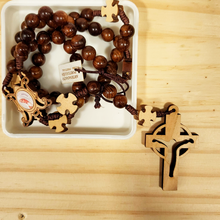 Cargar imagen en el visor de la galería, Holy Wood Fatima Rosary