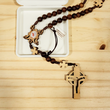 Cargar imagen en el visor de la galería, Holy Wood Fatima Rosary