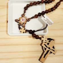 Cargar imagen en el visor de la galería, Holy Wood Fatima Rosary