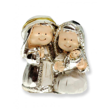 Cargar imagen en el visor de la galería, Silver Nativity Scene | 1.38'' | 3.5cmSilver Nativity Scene | 1.57'' | 4cm