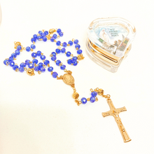 Cargar imagen en el visor de la galería, Apparitions of Fatima Rosary - Heart Box
