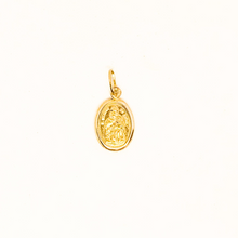 Cargar imagen en el visor de la galería, 19.2Kt Gold Our Lady of Mount Carmel Necklace
