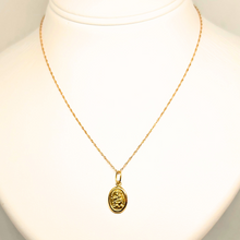 Cargar imagen en el visor de la galería, 19.2Kt Gold Our Lady of Mount Carmel Necklace
